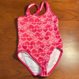 Girls One-Piece Swim